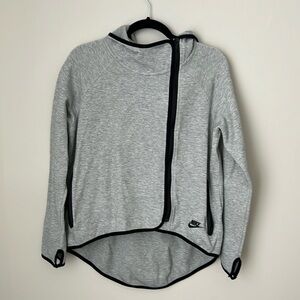 Nike High-Low Zip Sweatshirt Size Small
